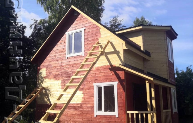 1 Каркасно-щитовой дом 6×7, 81 м², Ярославская обл, Даниловский район, Деревня Черницыно , СНТ «Луч» (2)